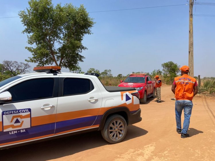 LEM: Defesa Civil realiza mapeamento de risco em conjunto com Bombeiros Florestais