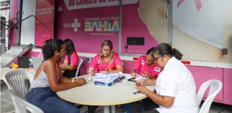 SEC realiza ação de saúde com exames de mamografia, nesta sexta-feira (1°)