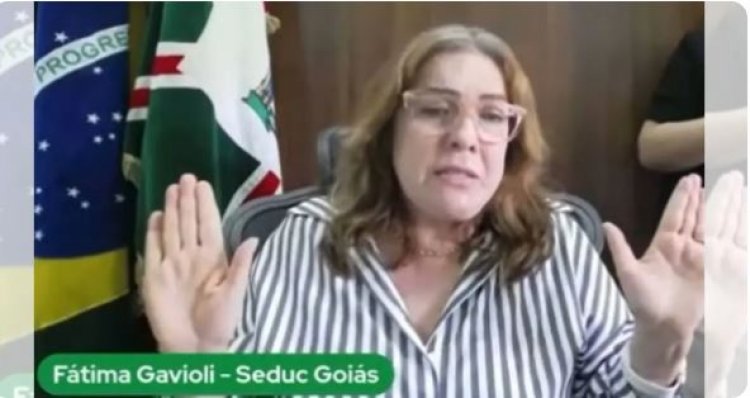 Secretária de Educação de Goiás é criticada após falas polêmicas em live: “Está passando fome? Tem que achar um trabalho que ganhe mais”