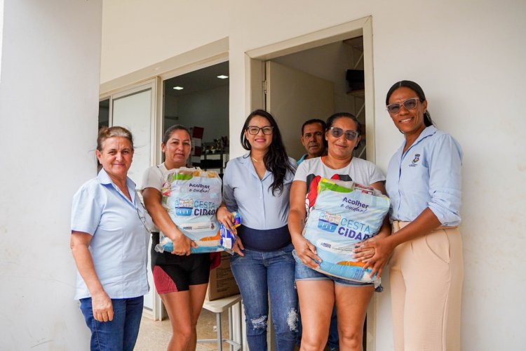 Famílias em Situação de Vulnerabilidade recebem Cesta Cidadâ, em Luís Eduardo Magalhães