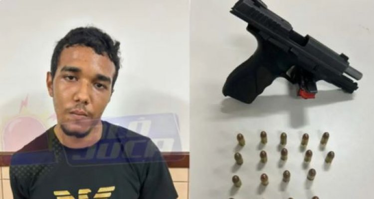 Suspeito de matar personal trainer em Pernambuco é preso na RMS com arma de fogo