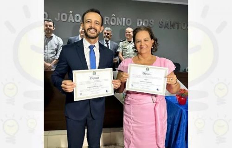 Baianópolis: Weube Febrônio e  Doralina Pereira são Diplomados para comandar o município