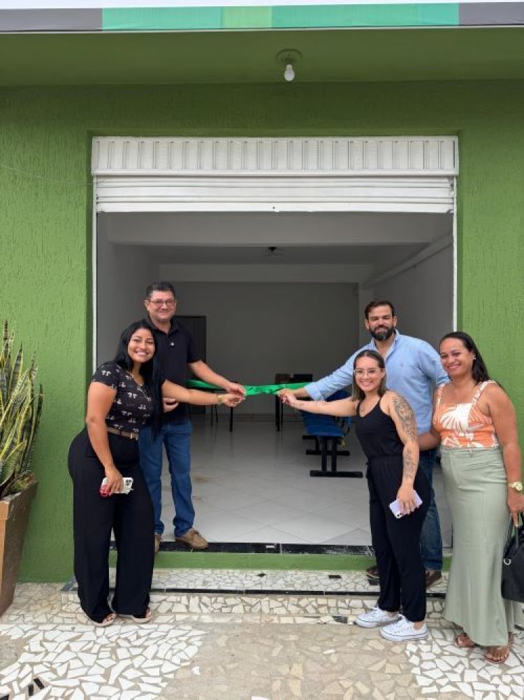 Buritirama: Prefeito Dr.Léo  Miranda inaugura a "Casa do Emprego"